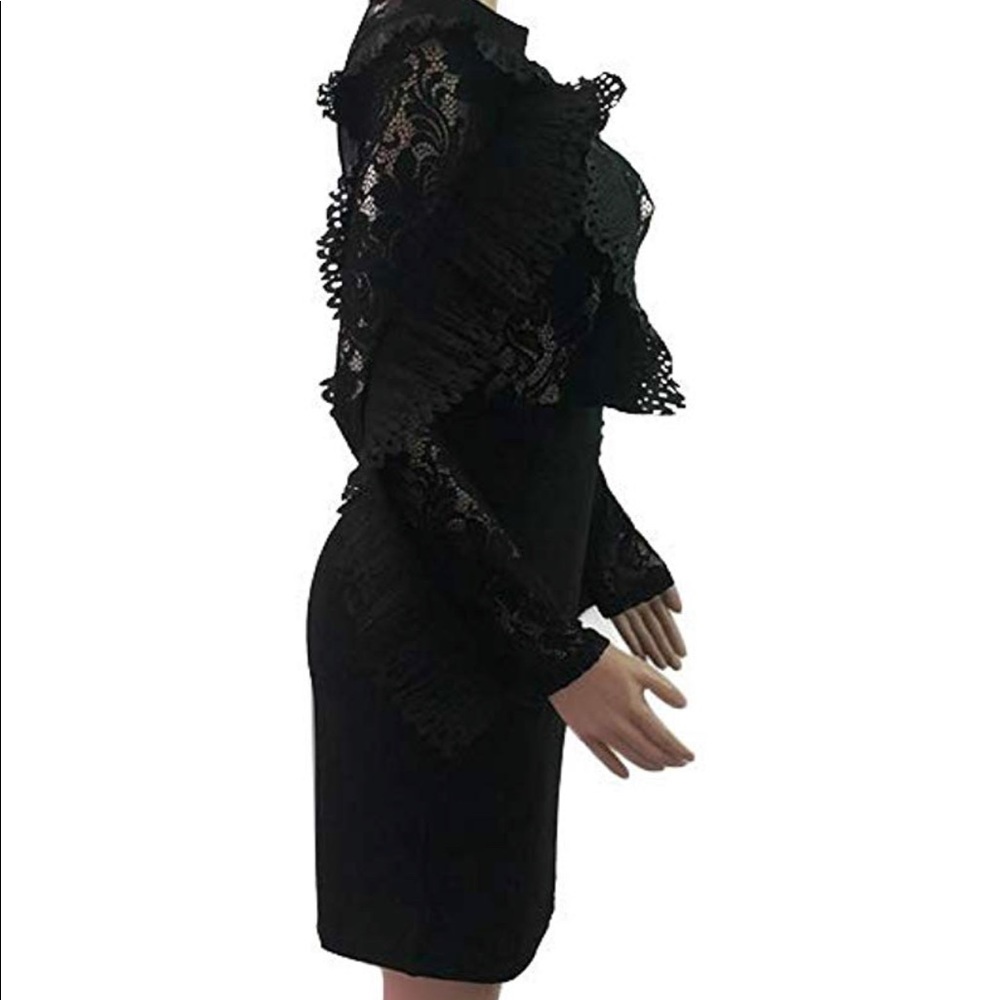 NWOT Sexy Lace See Through Dress - Picture 3 of 5